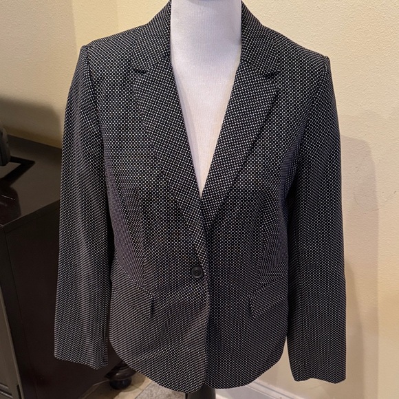 Liz Claiborne Jackets & Blazers - Liz Claiborne Women's Black and White Blazer Size Medium